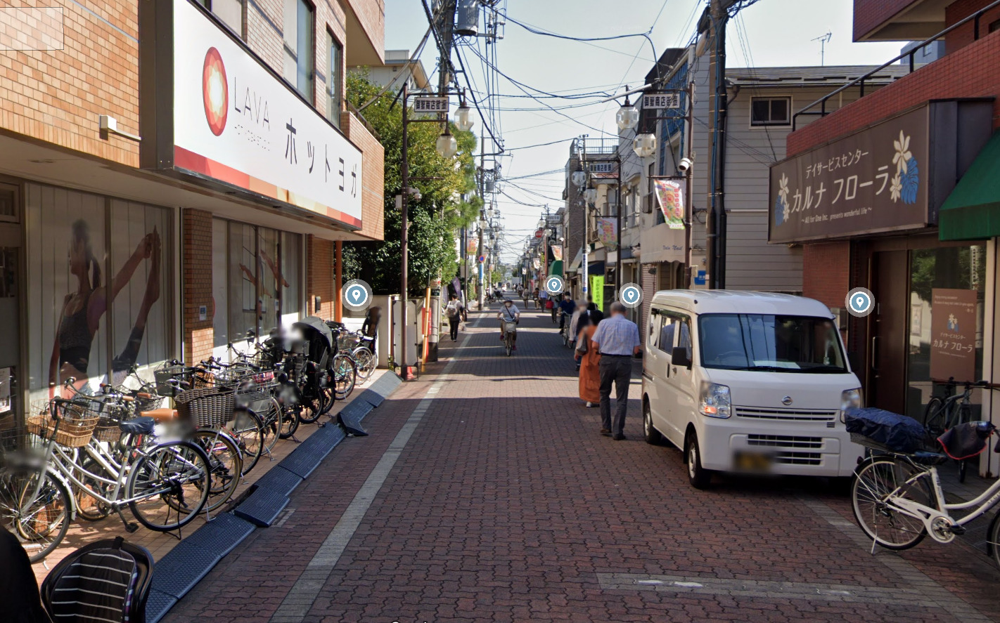 LAVAホットヨガ　御嶽山店の場所・行き方