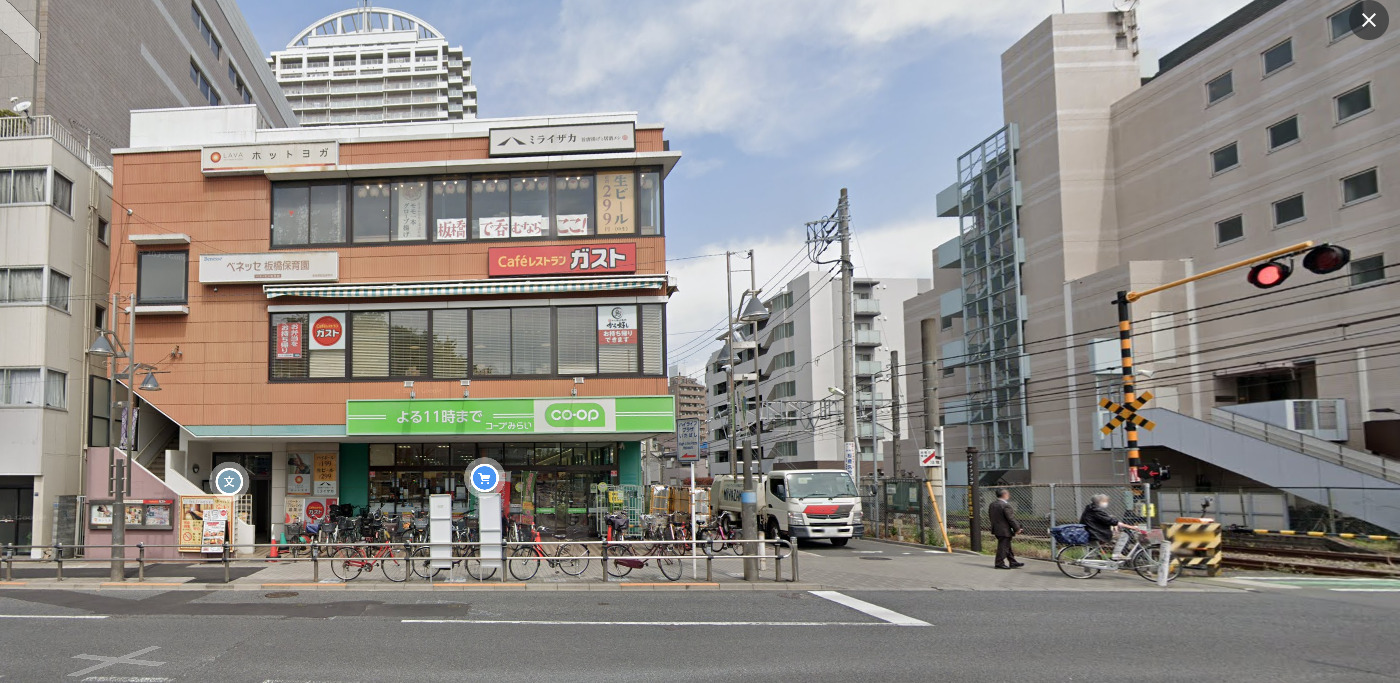 LAVAホットヨガ　板橋店の場所、行き方